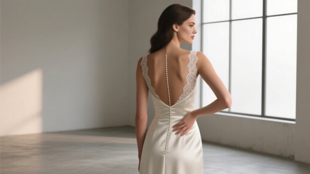 A-Line Backless Wedding Dress: Fit & Support Tips