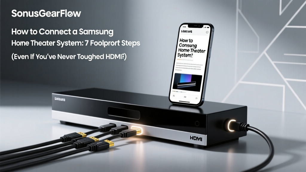 How To Connect A Samsung Home Theater System (2026)