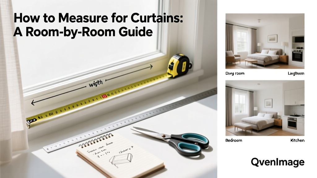 How to Measure for Curtains: A Room-by-Room Guide