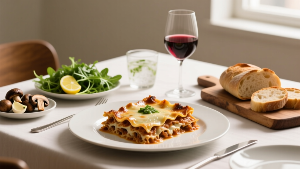 What to Serve with Lasagna: 7-Minute Dinner Party Menu