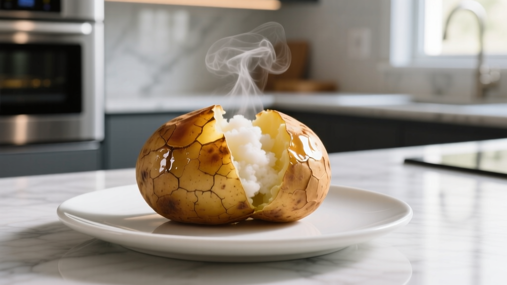 Jacket Potatoes in Air Fryer: Crispy Skin, Fluffy Inside