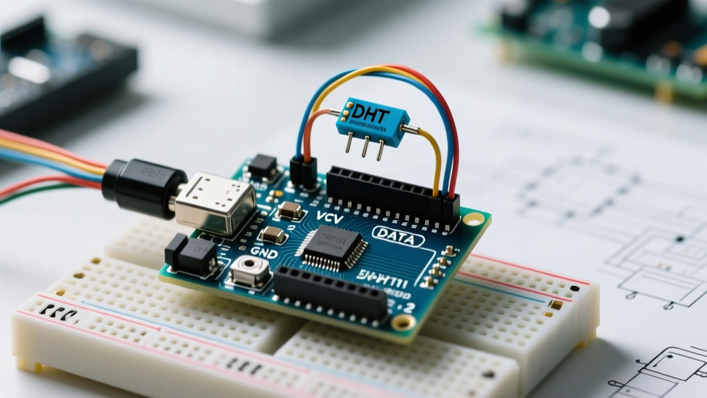 Wiring the Sensor de Temperatura Arduino DHT11: Code & Calibration