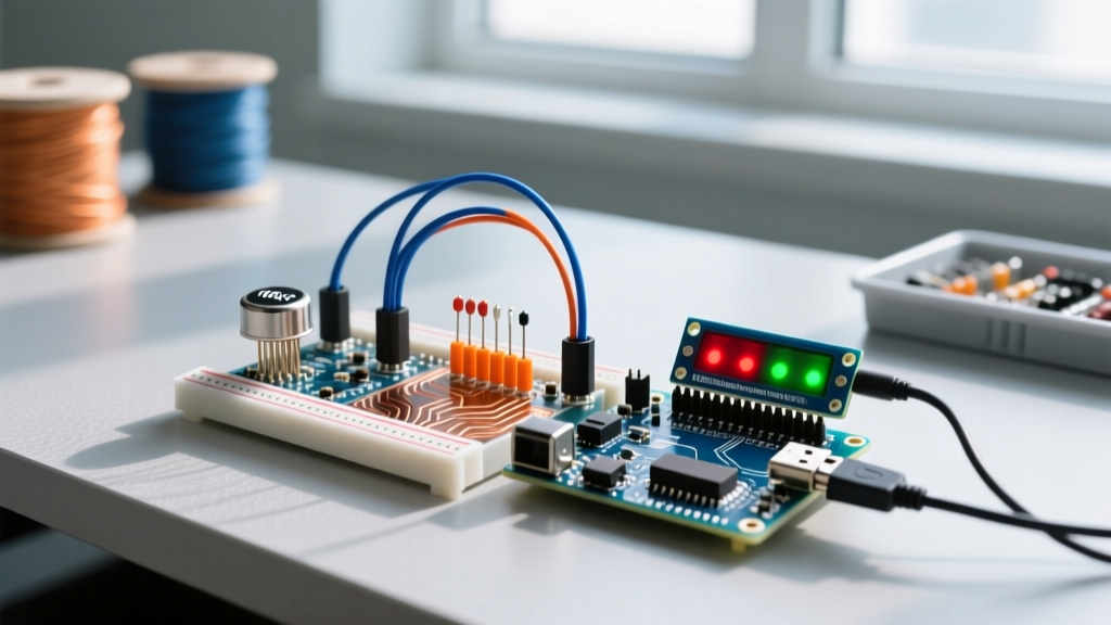 How to Build and Debug a MQ-2 Gas Detector Sensor Arduino Project