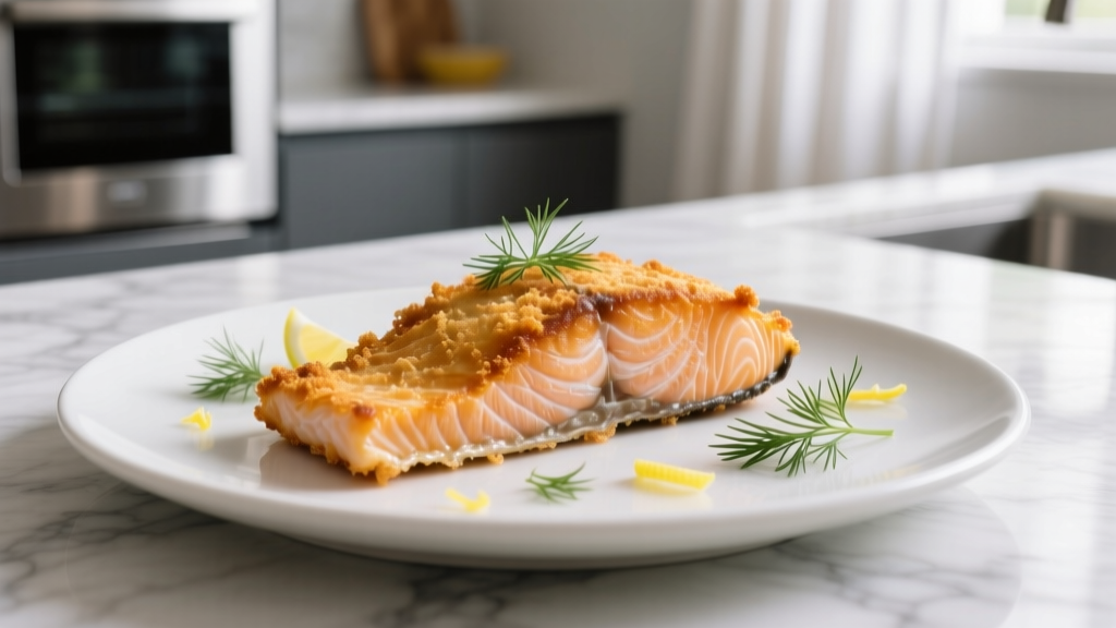 How to Air Fry Frozen Salmon Fillet (Crispy & Flaky!)