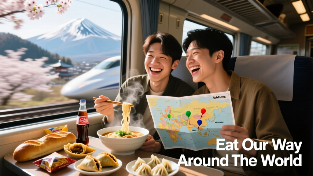 Two Best Friends Eat Their Way Round The World: A Real-World Logistics & Culinary Adventure