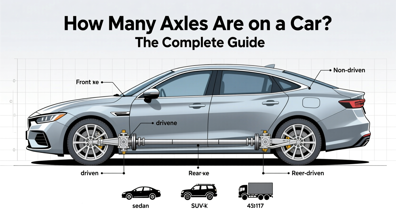 how many axles are on a car