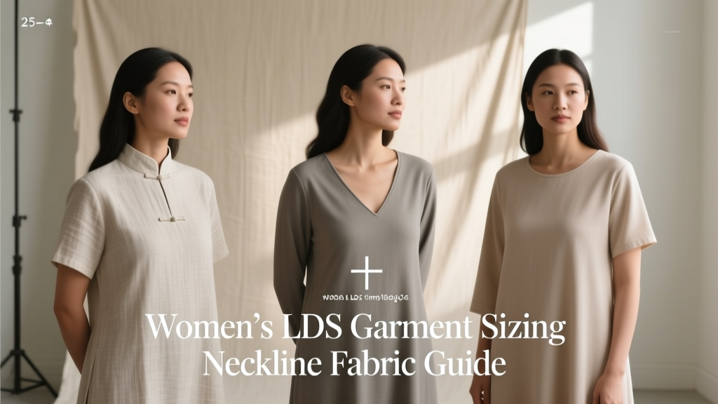 Women's LDS Temple Garments 2026: Fit, Styles & Sizing Guide