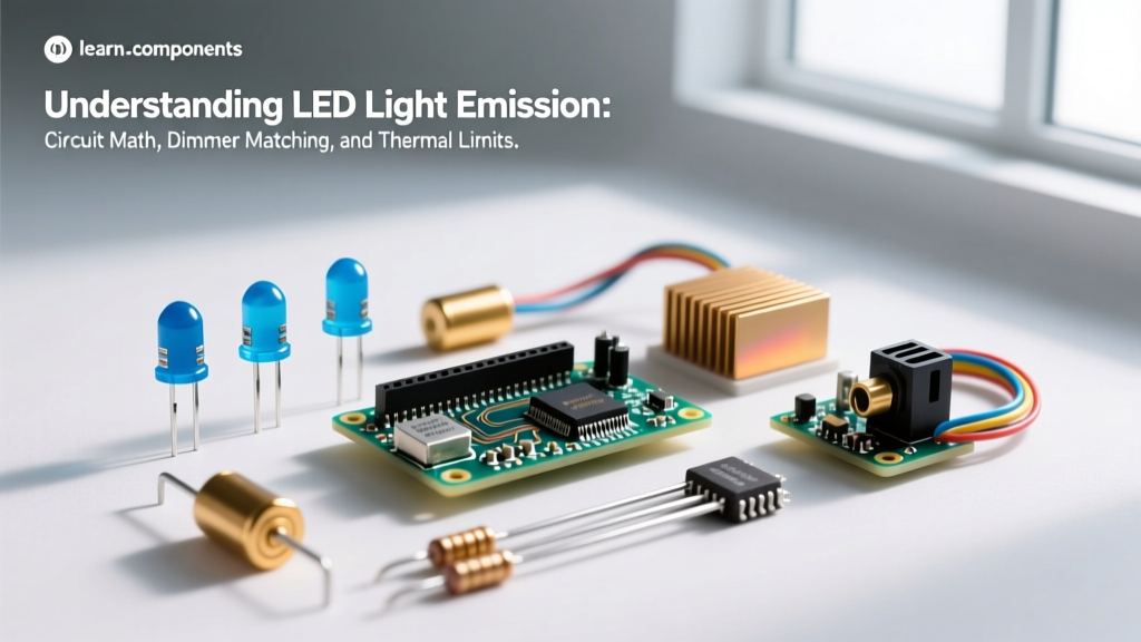 Understanding LED Light Emission: Circuit Math, Dimmer Matching, and Thermal Limits
