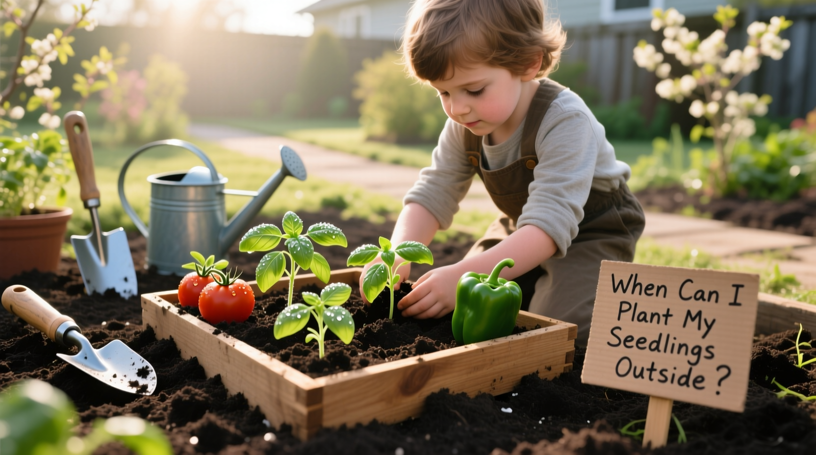 when can i plant my seedlings outside