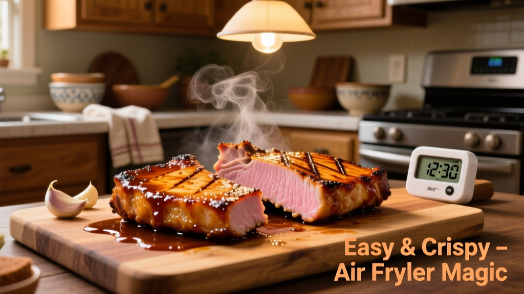 Air Fryer BBQ Pork Chops: Crispy, Juicy & Easy