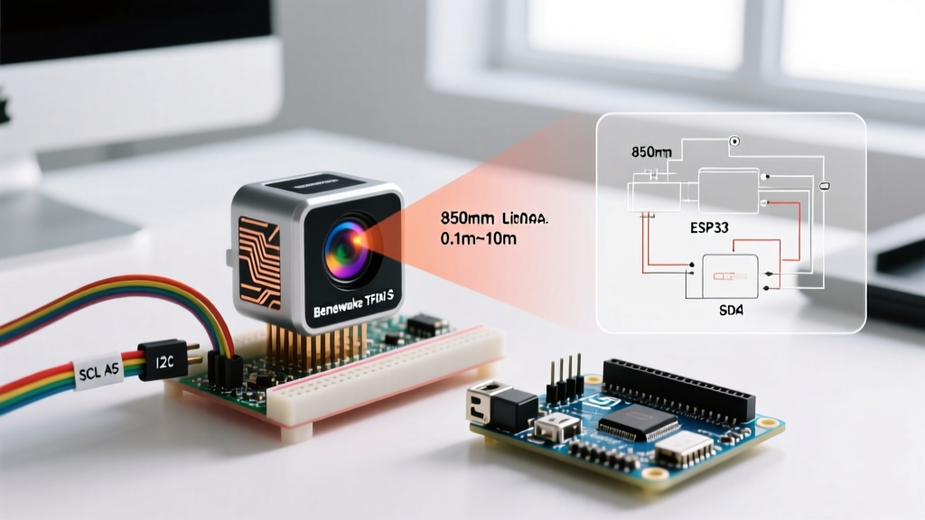 TFMini-S LiDAR Sensor Arduino Datasheet Explained: I2C Wiring Guide