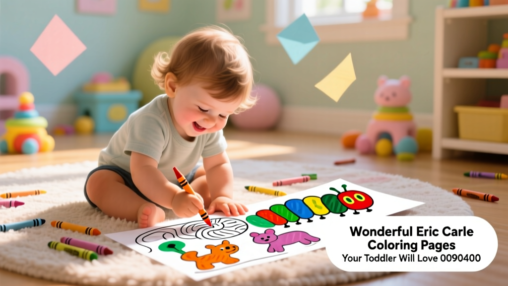 Wonderful Eric Carle Coloring Pages Your Toddler Will Love