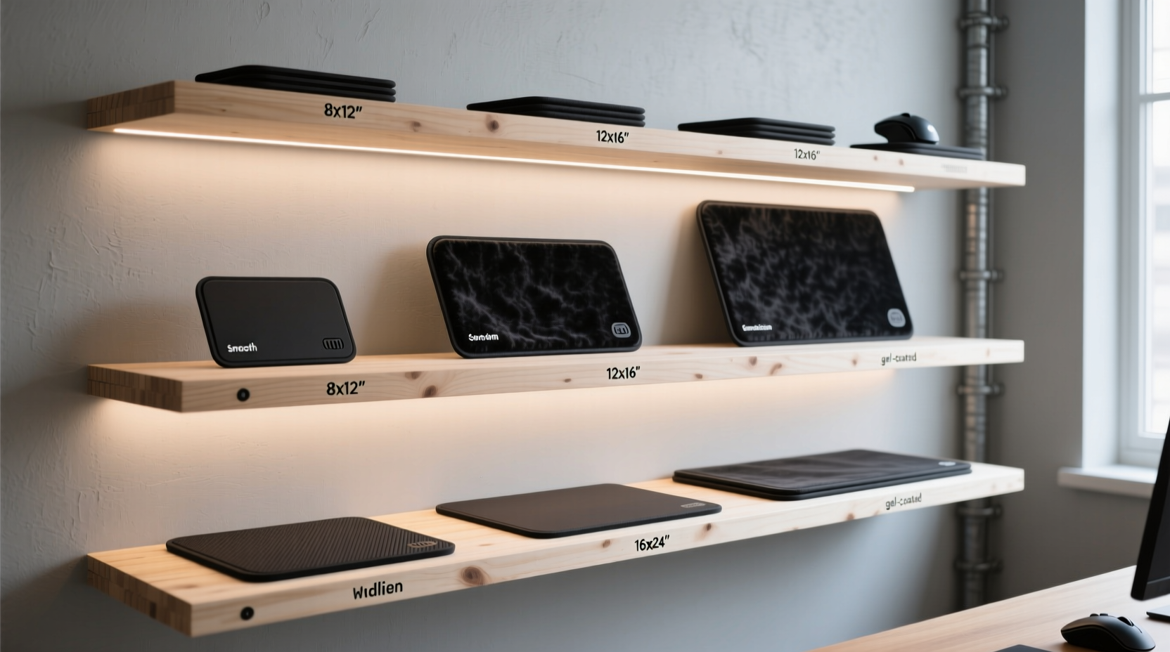 closet organization tips for gaming mouse pads
