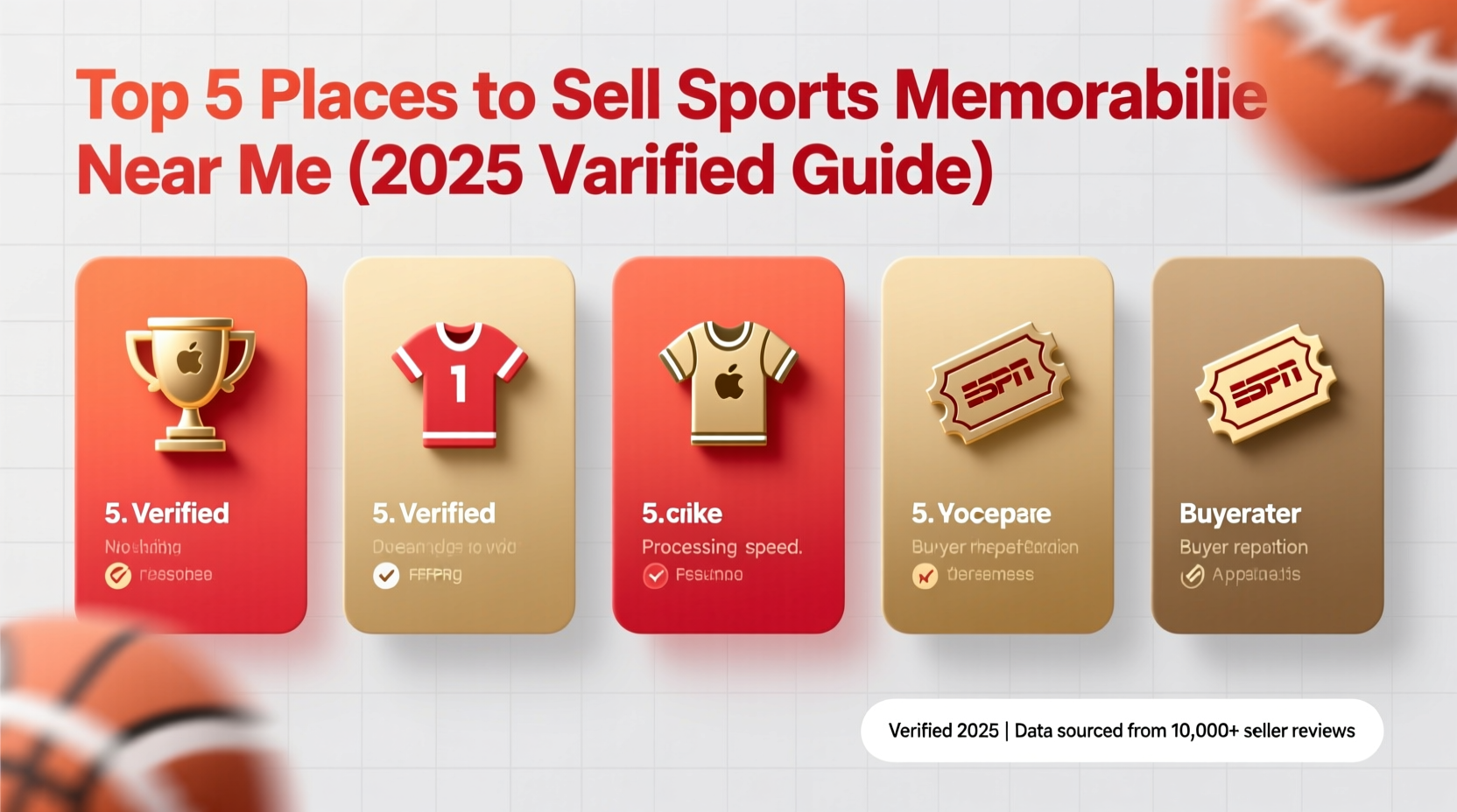 Top 5 Places to Sell Sports Memorabilia Near Me (2025 Verified Guide)