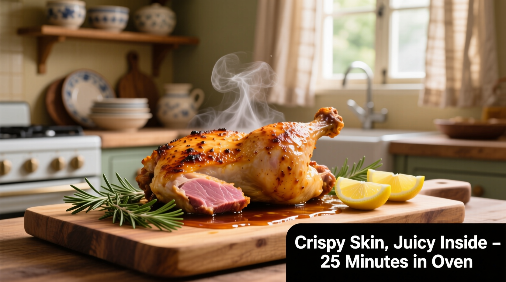 how to cook a chicken thigh in oven