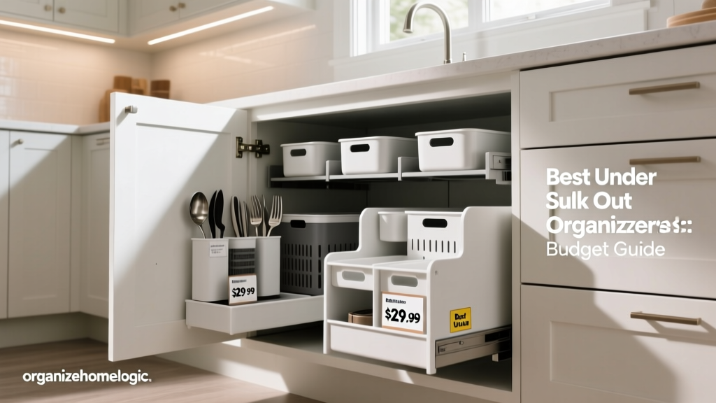 Best Under Sink Pull Out Organizers: Budget Guide