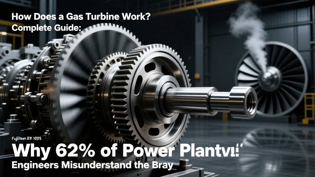 How Gas Turbines Work: Brayton Cycle & Real Efficiency