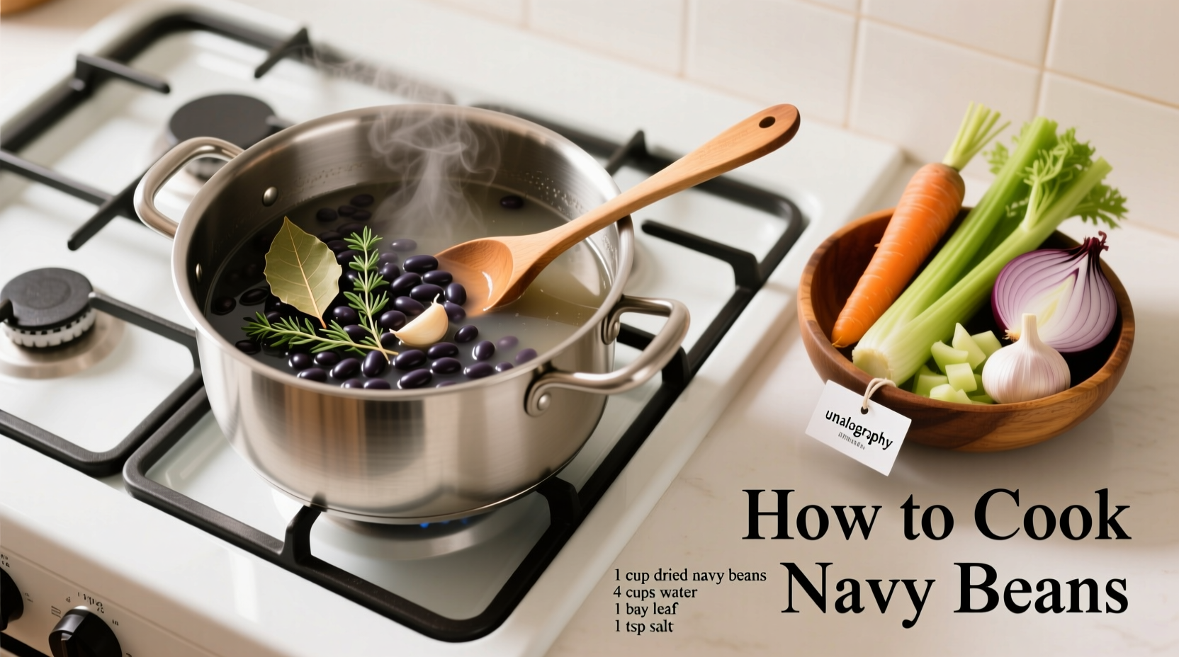 how do you cook navy beans