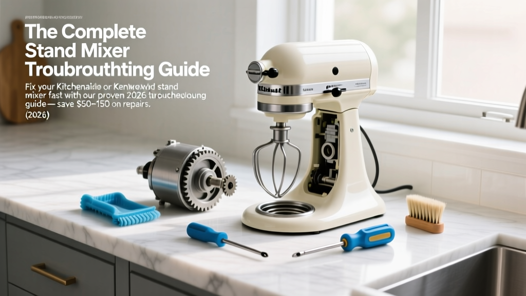 The Complete Stand Mixer Troubleshooting Guide (2026)