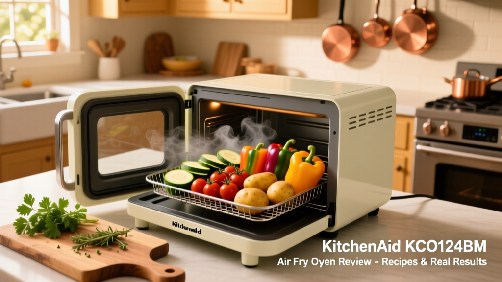 KitchenAid KCO124BM Air Fry Oven Review & Recipes