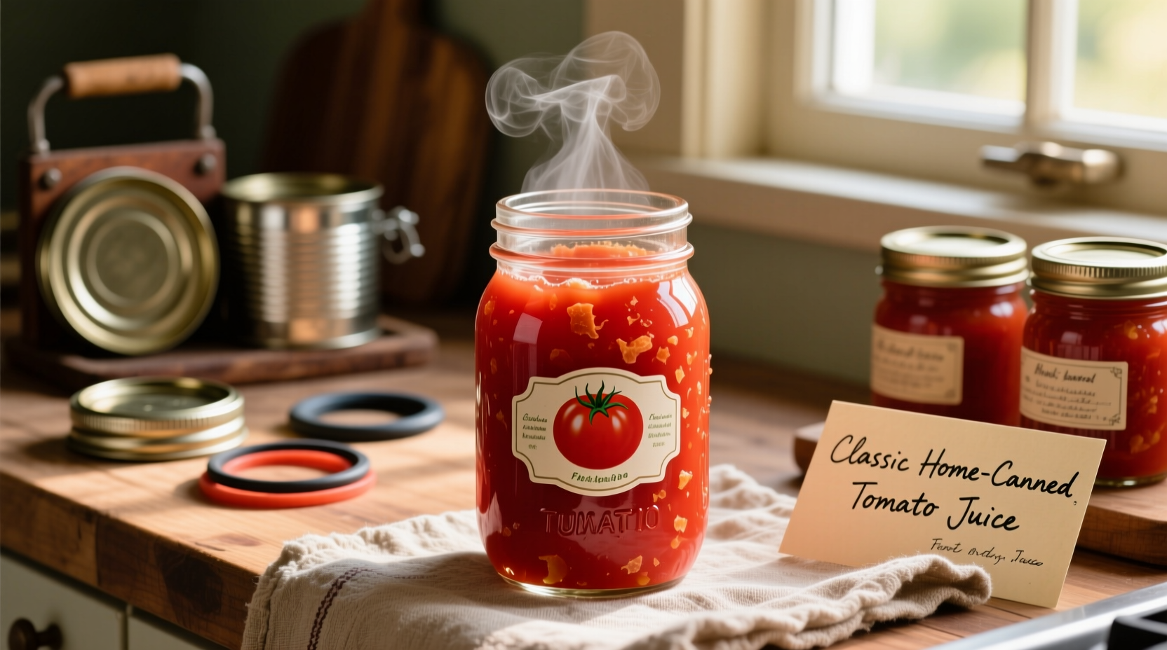 Safe Tomato Juice Canning Recipe: Shelf-Stable Results