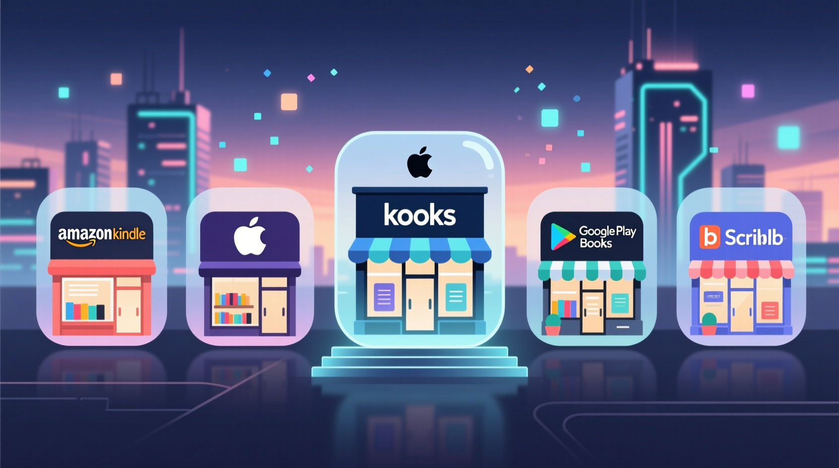 five best ebook stores