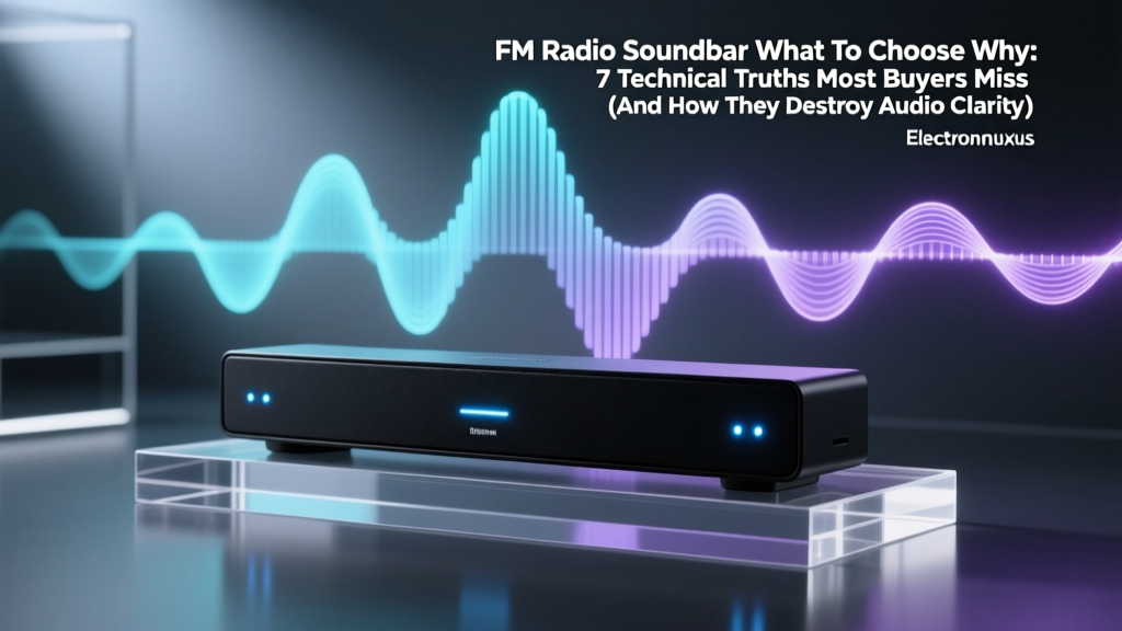 FM Radio Soundbar What To Choose Why: 7 Technical Truths Most Buyers Miss (And How They Destroy Audio Clarity)