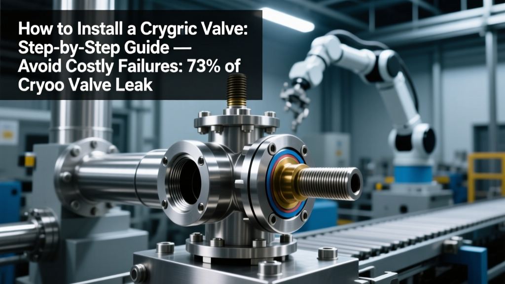 Cryogenic Valve Installation: Avoid Costly Leaks