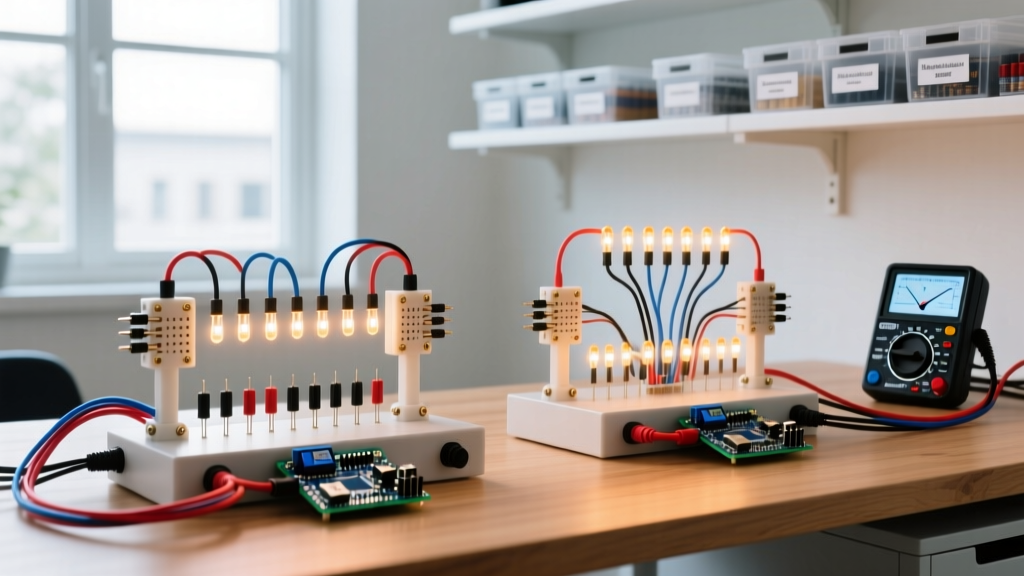Controlling Current in Circuit Topologies: Series vs Parallel Design