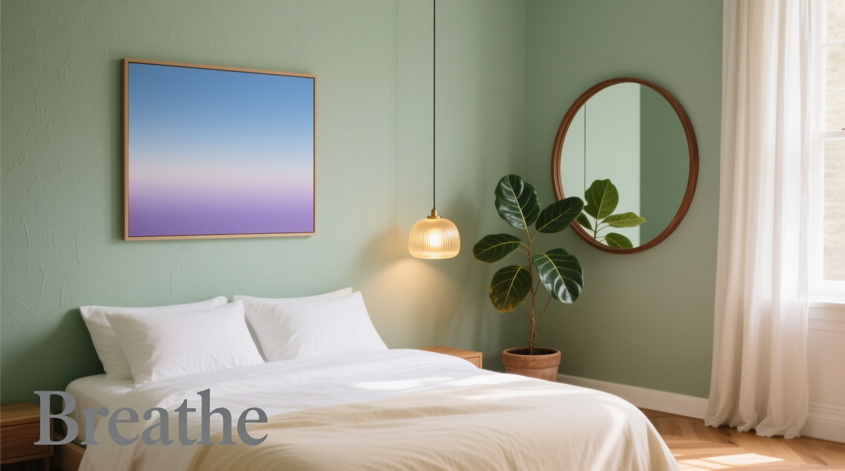 how to create a calming bedroom vibe with color psychology