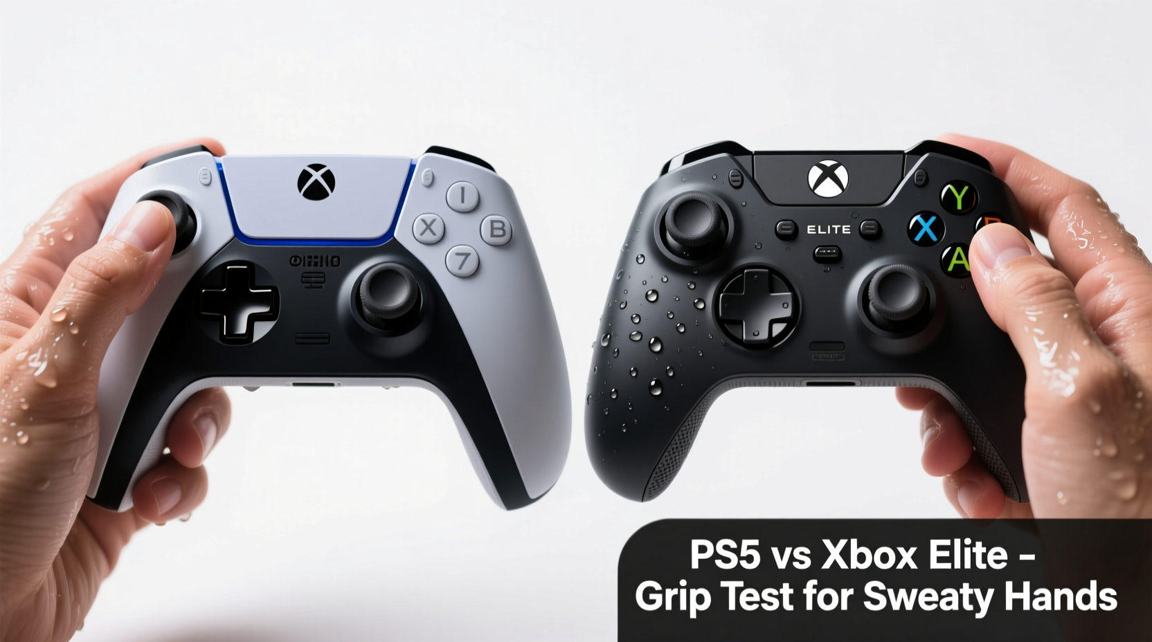 ps5 controller vs xbox elite controller which has better grip for sweaty hands