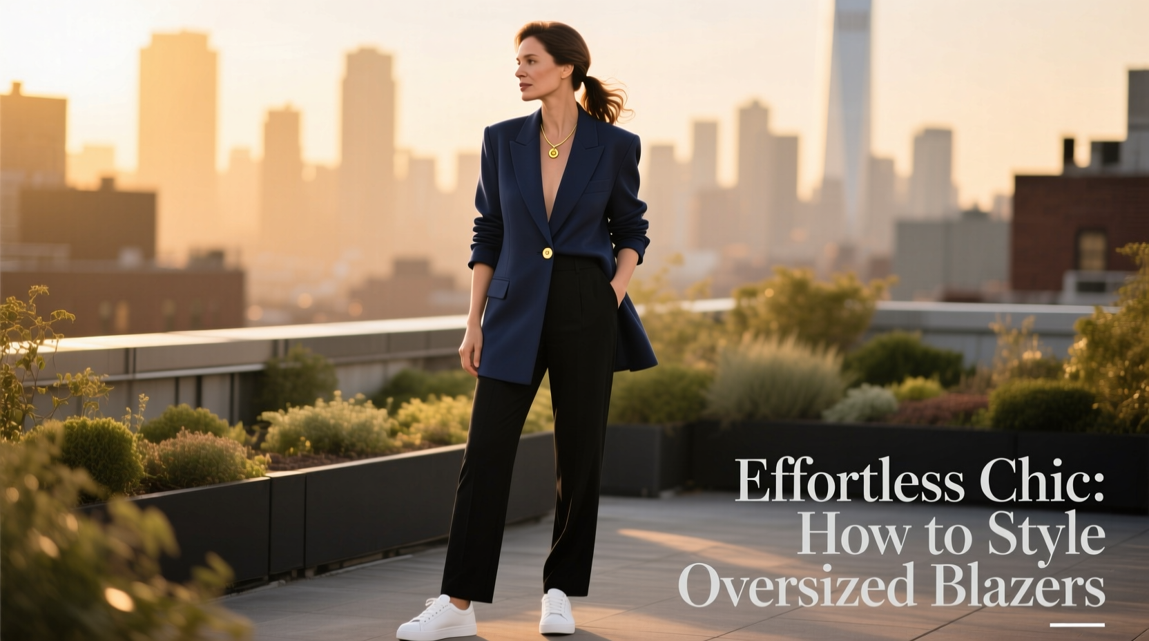 how to style oversized blazers without looking sloppy effortless chic tips