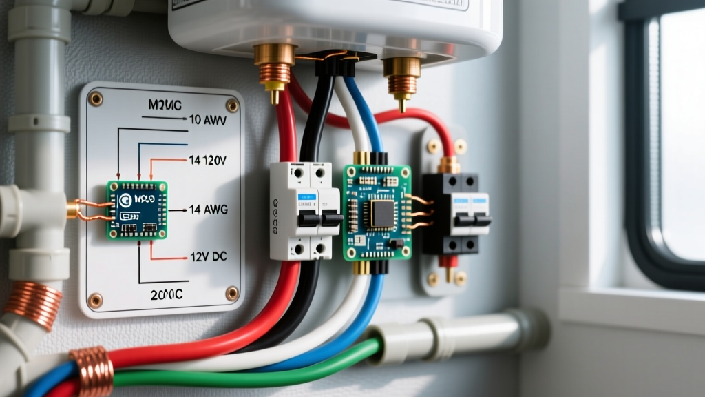 RV Electric Hot Water Heater Wiring: 120V & 12V Diagram Guide