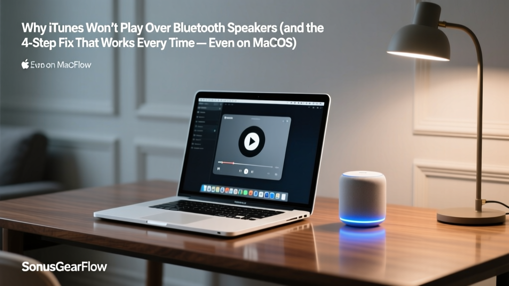 Fix iTunes Bluetooth Audio on Mac (2026)