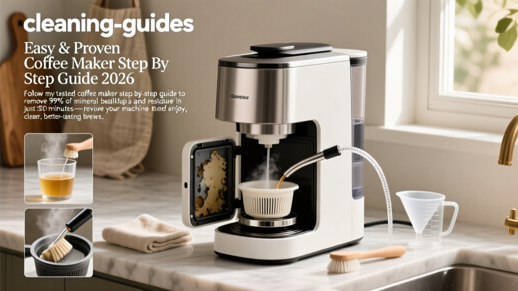 Easy & Proven Coffee Maker Step By Step Guide 2026