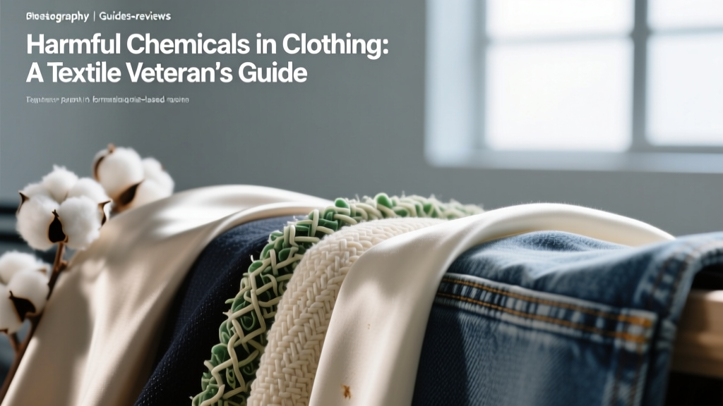 Harmful Chemicals in Clothing: A Textile Veteran’s Guide
