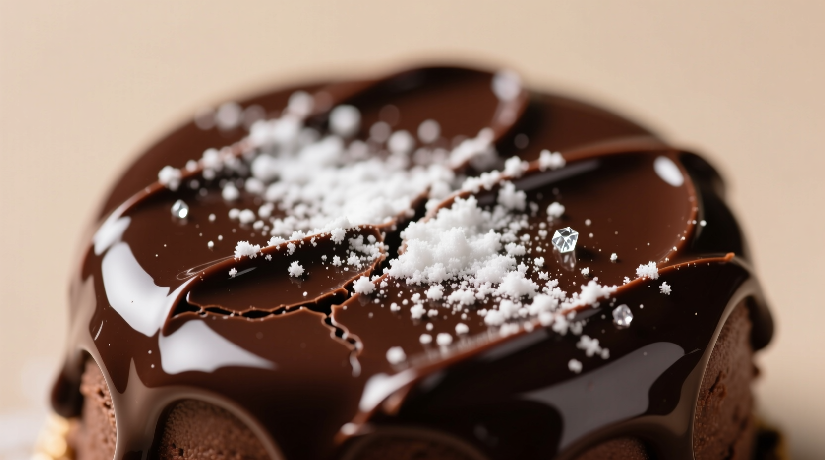 chocolate powdered sugar glaze