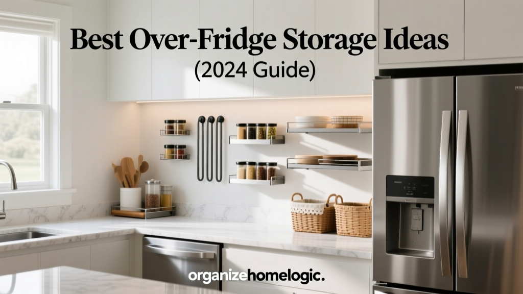 Best Over-Fridge Storage Ideas (2024 Guide)