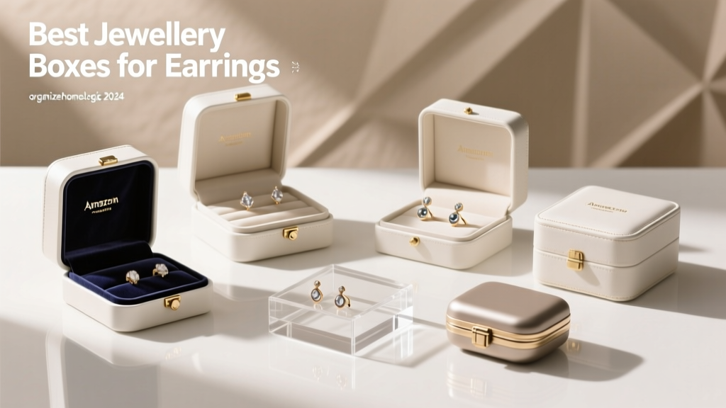 Best Jewellery Boxes for Earrings on Amazon (2024)