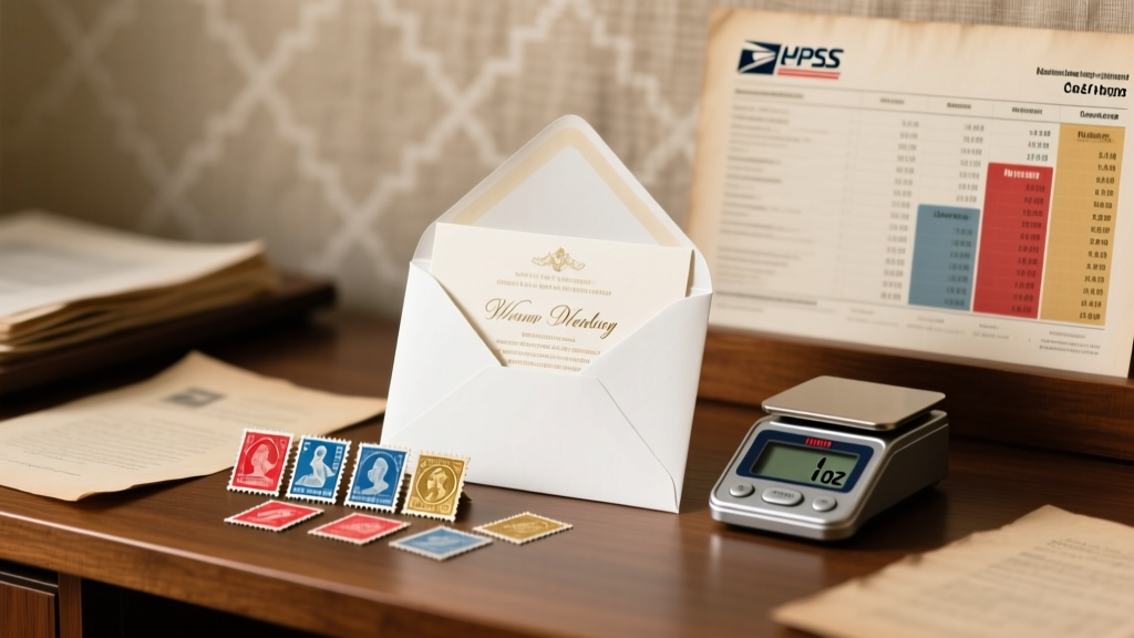 Wedding Invitation Stamps: 2026 USPS Rates & Weight Hacks
