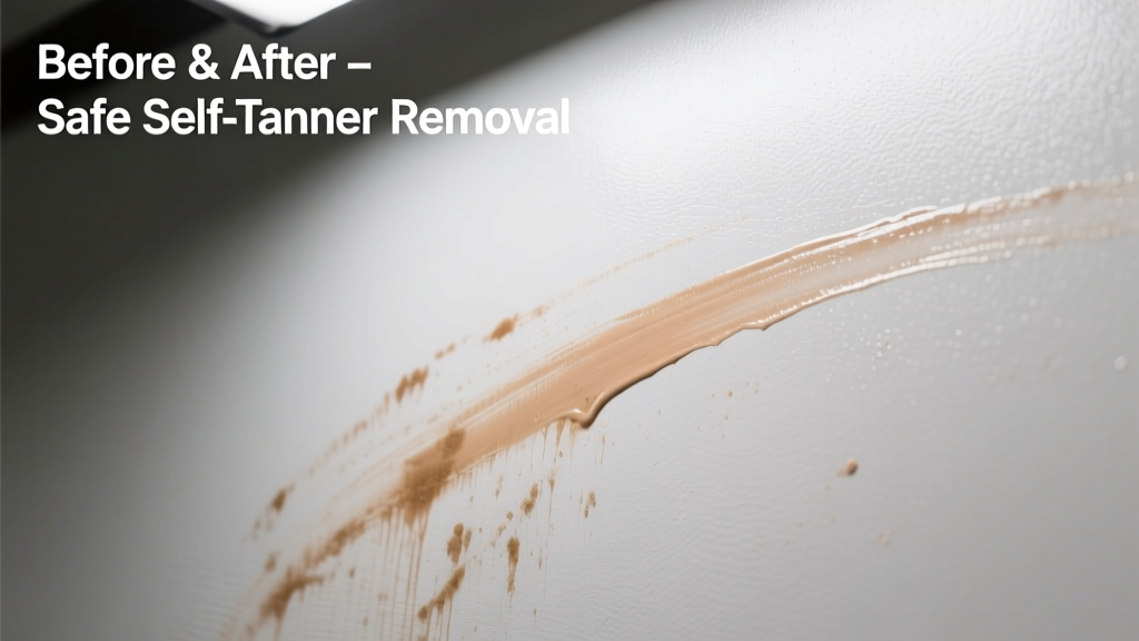 How to Remove Self Tanner from Wallpaper Safely