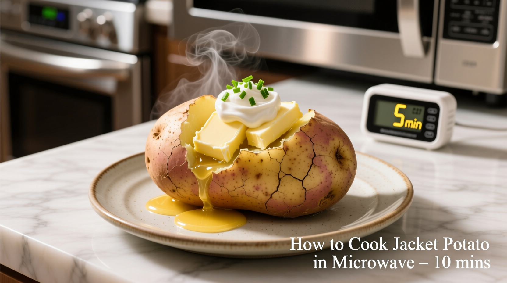 Perfect Microwave Jacket Potato: Quick 8-Minute Method