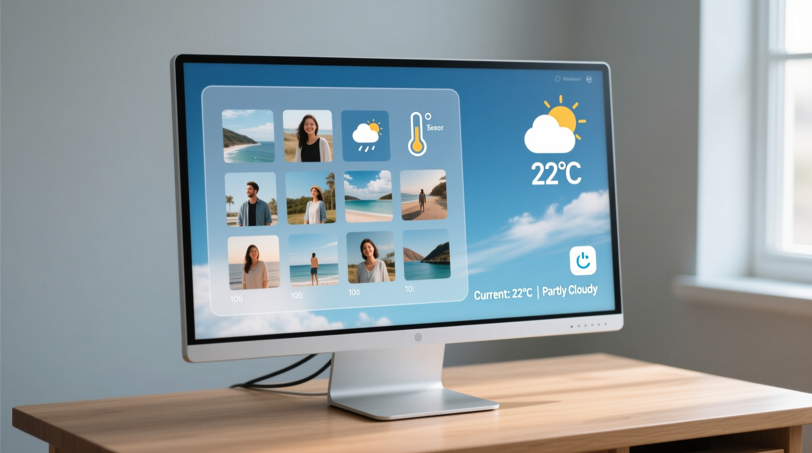 Unused Monitor to Digital Photo Frame