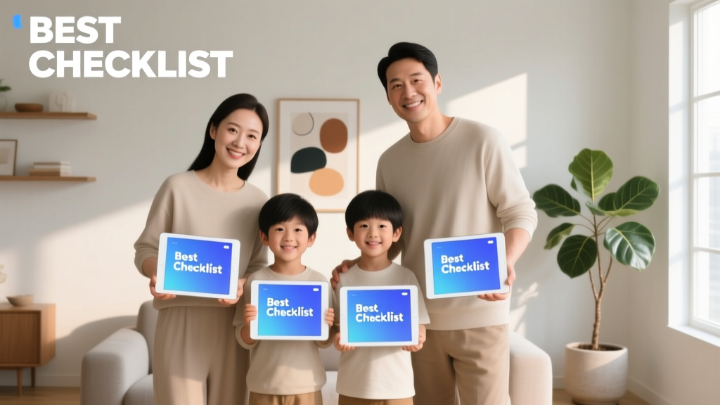 Best Family Checklist System for Modern Homes (2026)