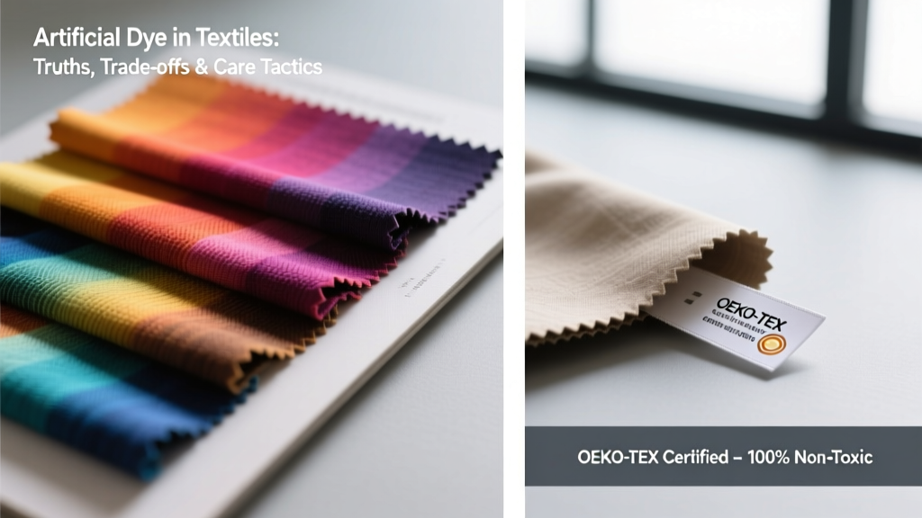 Artificial Dye in Textiles: Truths, Trade-offs & Care Tactics