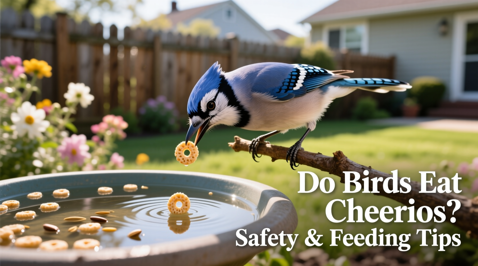 do birds eat cheerios