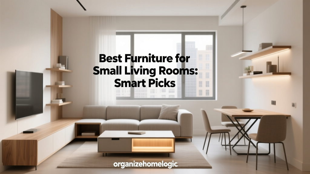 Best Furniture for Small Living Rooms: Smart Picks