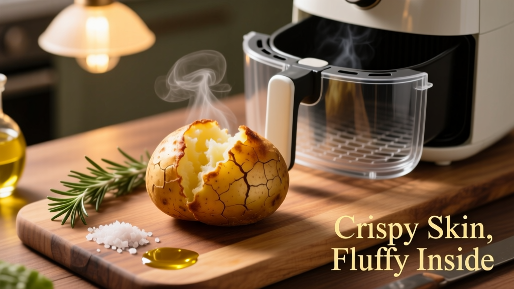 Air Fryer Small Potato: Crispy Skin, Fluffy Inside