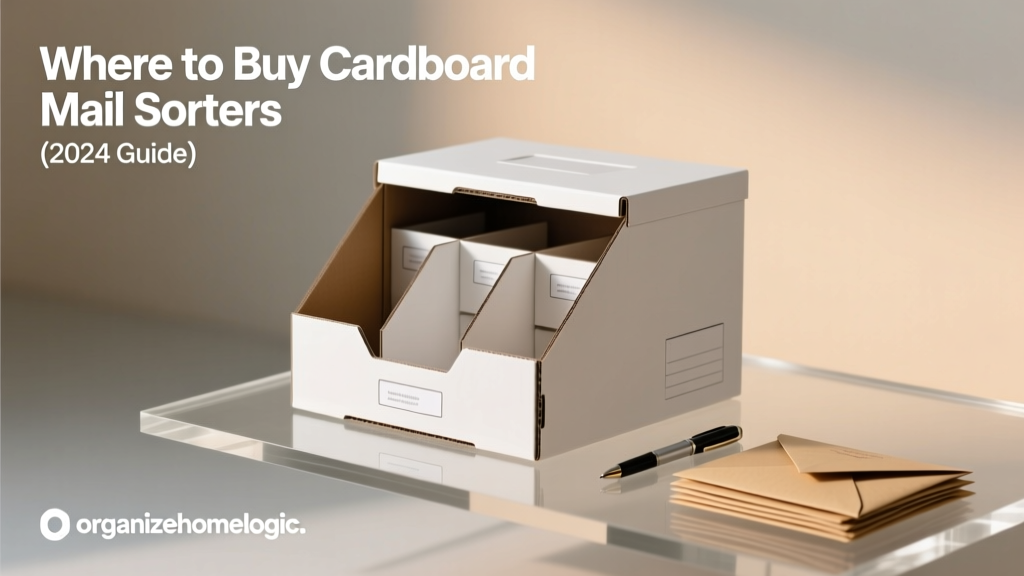 Where to Buy Cardboard Mail Sorters (2024 Guide)