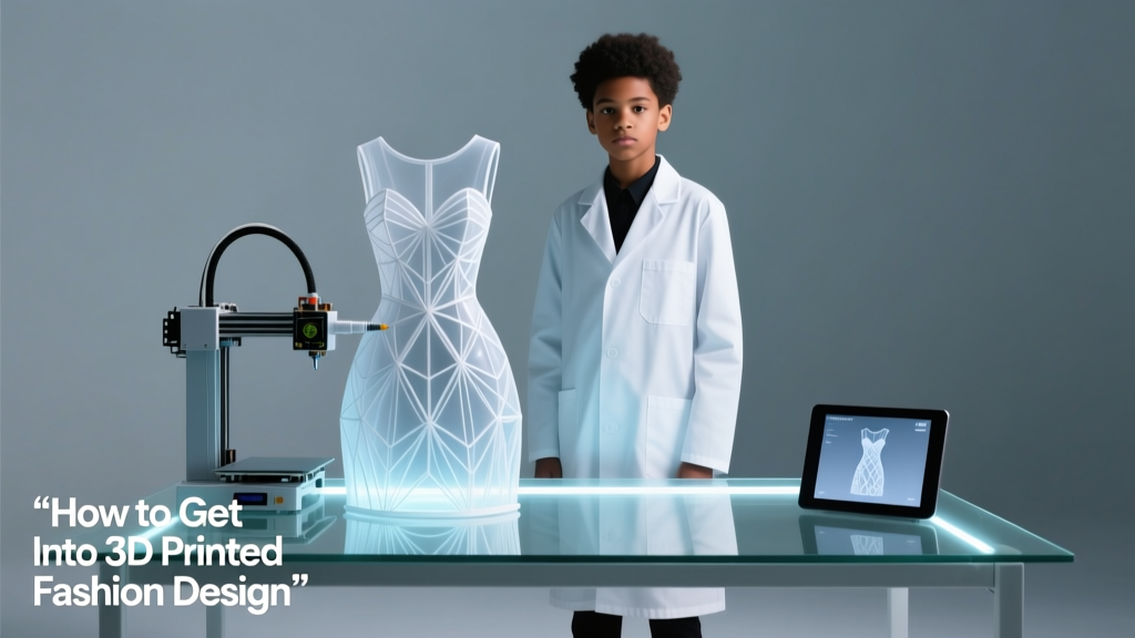 How to Get Into 3D Printed Fashion Design